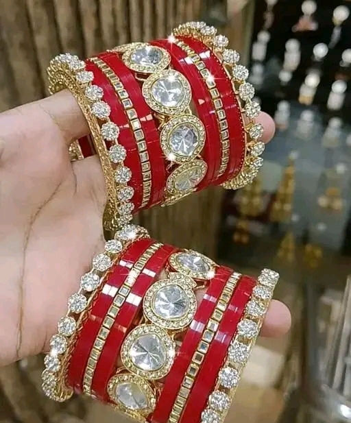 KOS Stylish Punjabi Chooda Set for Woman and Girl KOS Stylish Punjabi Chooda Set for Woman and Girl